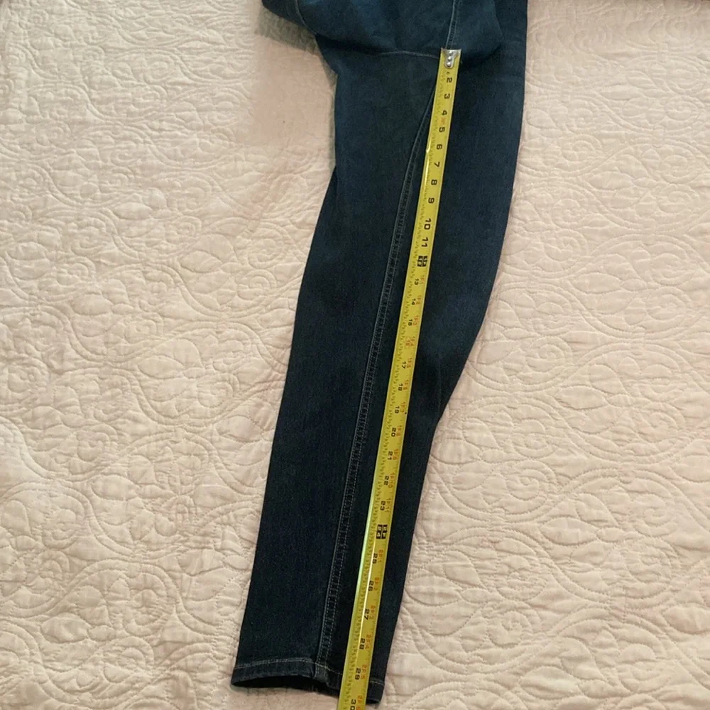 Democracy Ab Solution Dark Denim Skinny Jeans Women’s Size 16 - Picture 8 of 15